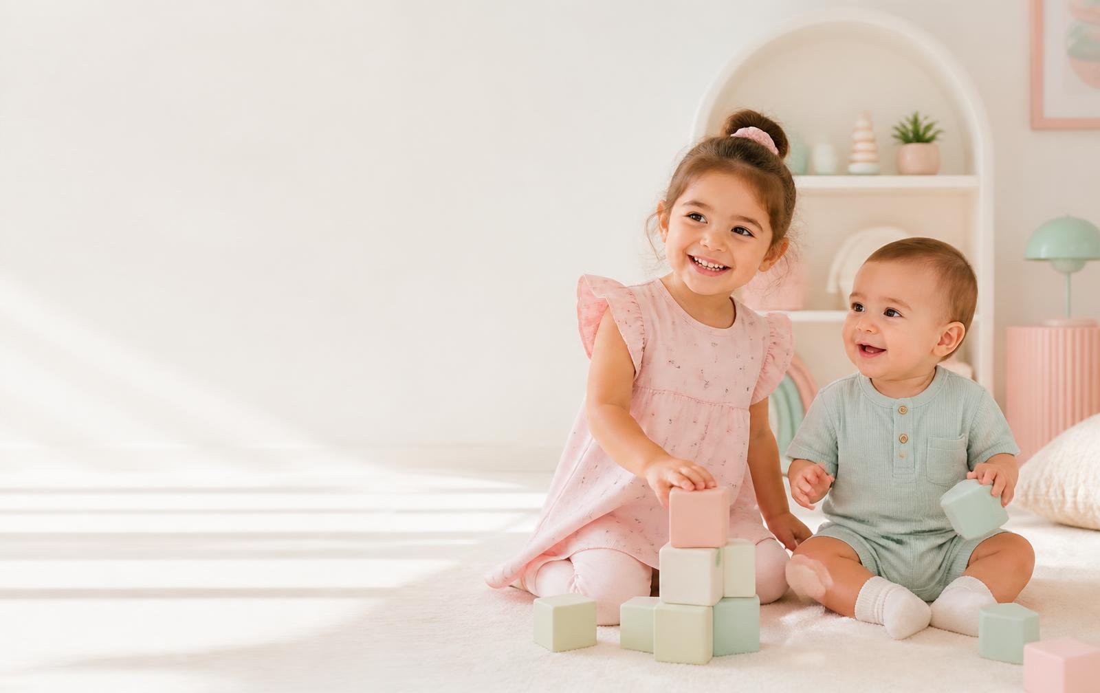 Crianças usando roupas da Azaleia Baby KIDS